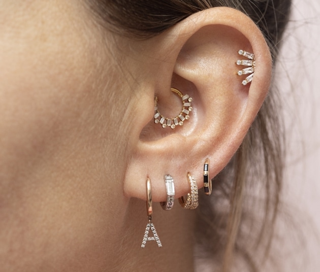 4 Gem Flower Dot Stud (Copy) - Image 4